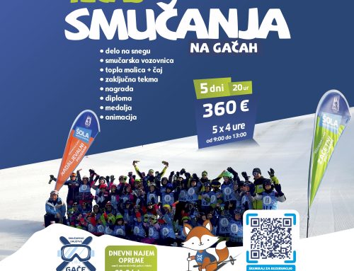 ZIMSKE POČITNICE 2. del (BREZ PREVOZA) od 22.2 do 26.2.2027