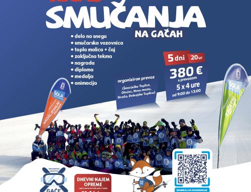 BOŽIČNO – NOVOLETNI TEČAJ SMUČANJA od 26.12. do 30.12. 2026