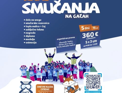 VRTEC NA SNEGU ZA OTROKE (4 do 6 let) 18.1 – 22.1.2027